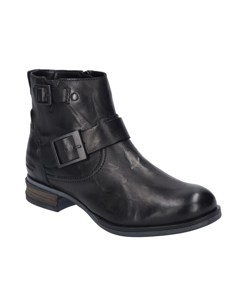 JOSEF-SEIBEL-JOSEF-SEIBEL-Sanja-16-|-Stiefelette-für-Damen-|-Schwarz-schwarz