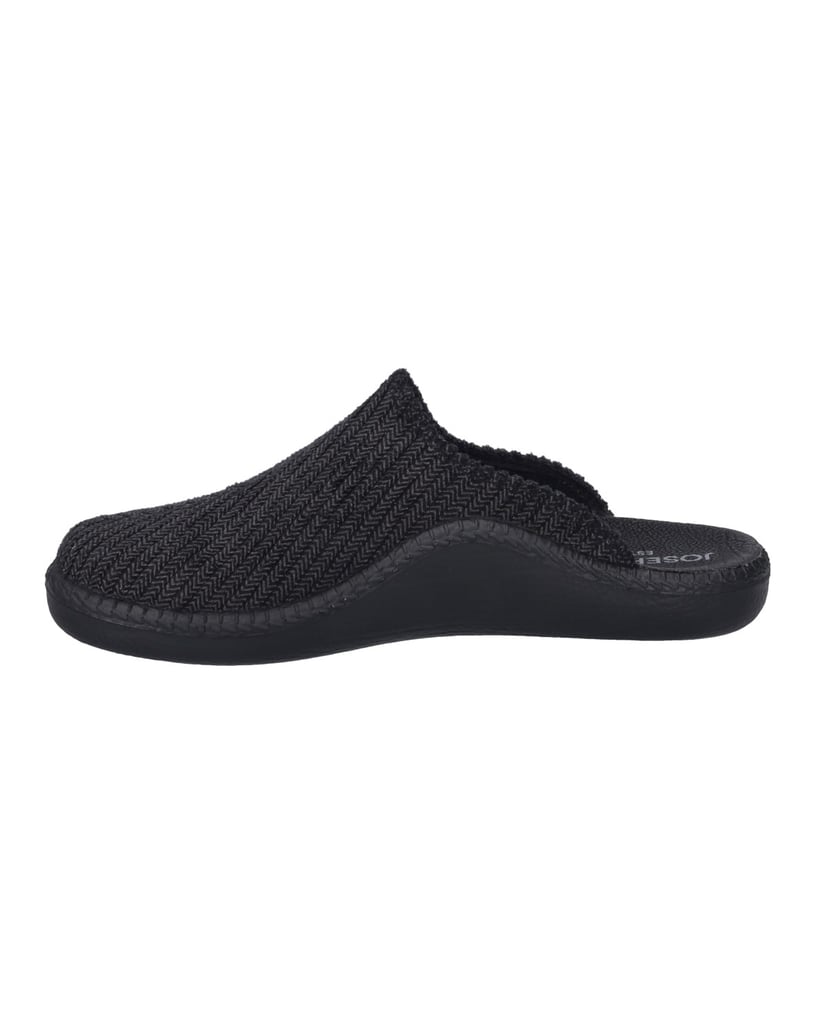 JOSEF-SEIBEL-JOSEF-SEIBEL-Monaco-220-|-Hausschuh-für-Herren-|-Schwarz-schwarz