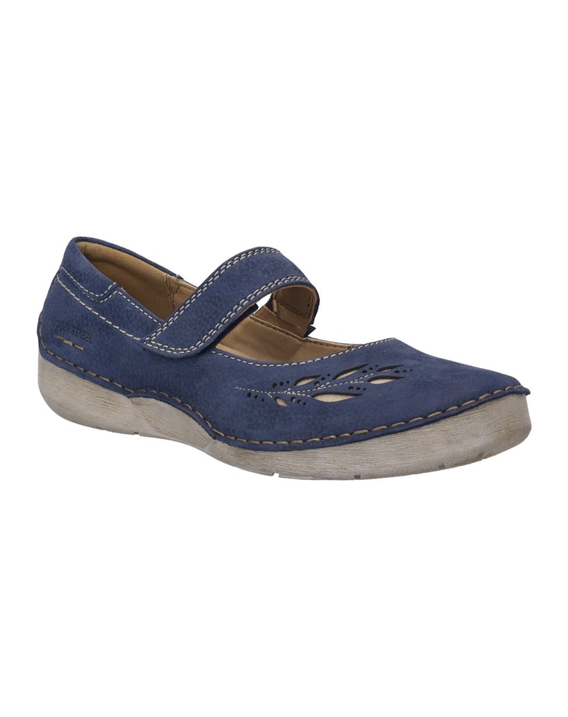 JOSEF-SEIBEL-JOSEF-SEIBEL-Fergey-58-|-Ballerina-für-Damen-|-Blau-grau