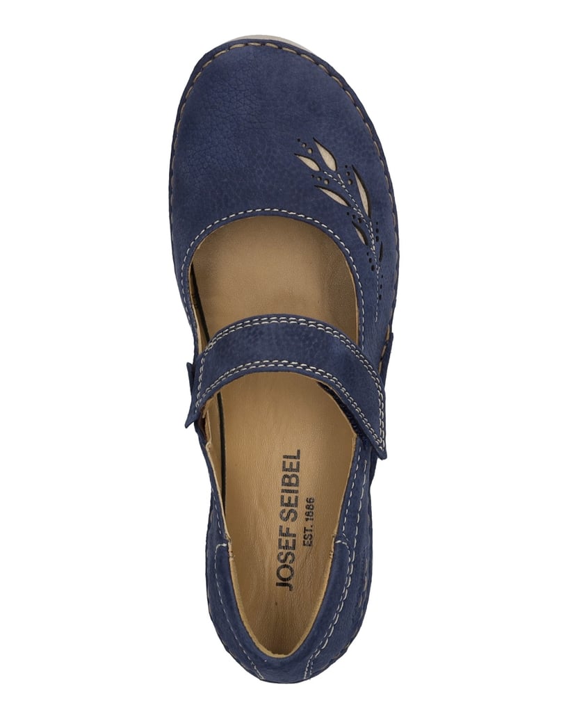 JOSEF-SEIBEL-JOSEF-SEIBEL-Fergey-58-|-Ballerina-für-Damen-|-Blau-grau