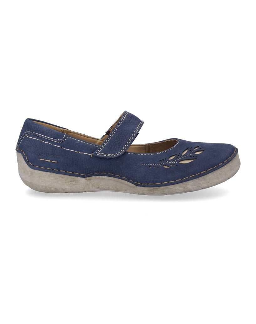 JOSEF-SEIBEL-JOSEF-SEIBEL-Fergey-58-|-Ballerina-für-Damen-|-Blau-grau