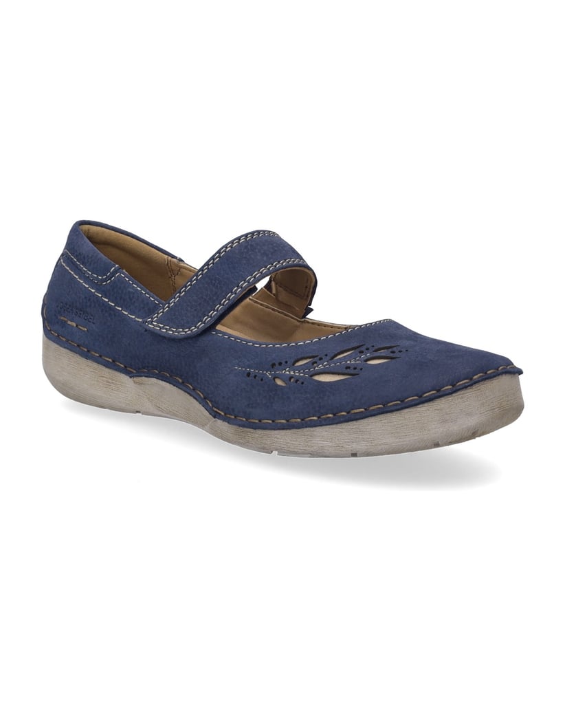 JOSEF-SEIBEL-JOSEF-SEIBEL-Fergey-58-|-Ballerina-für-Damen-|-Blau-grau
