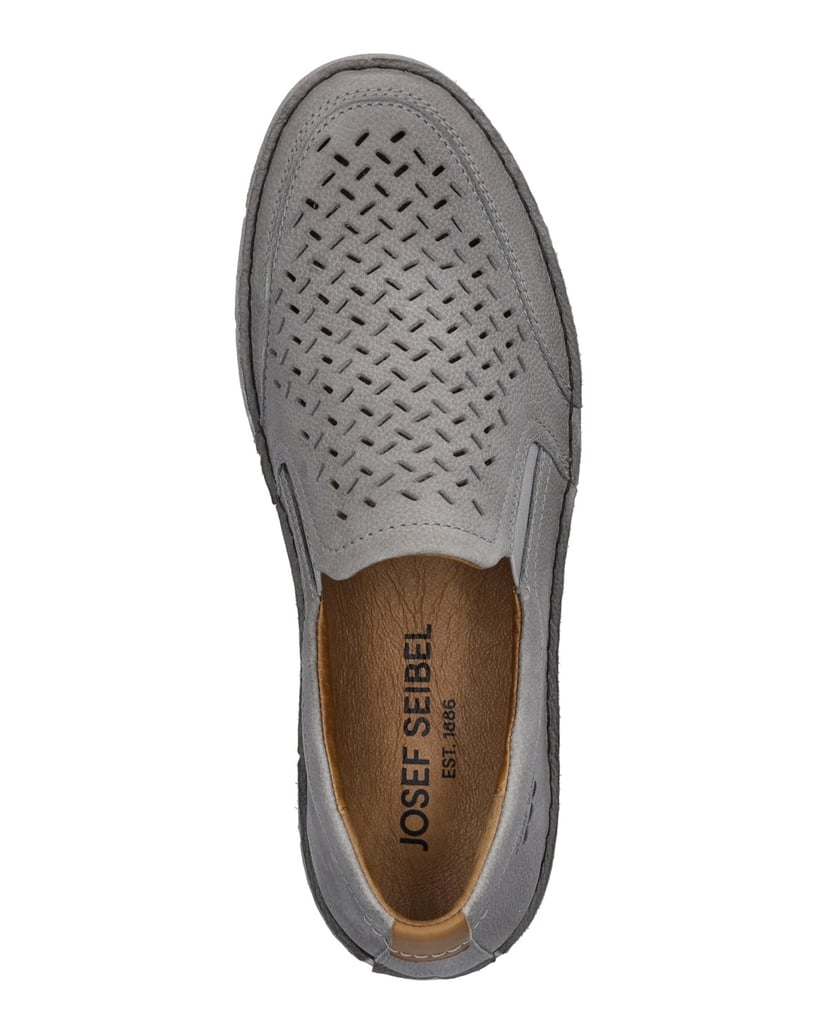 JOSEF-SEIBEL-JOSEF-SEIBEL-Ruben-27-|-Slipper-für-Herren-|-Grau-hellgrau