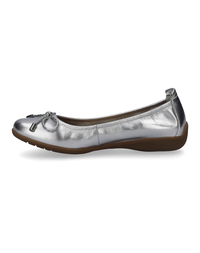 JOSEF-SEIBEL-JOSEF-SEIBEL-Fenja-09-|-Ballerina-für-Damen-|-Grau-silber