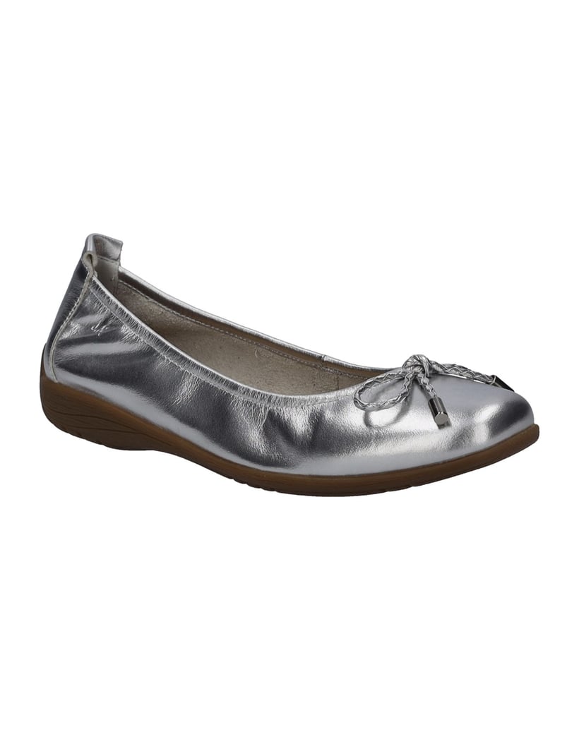JOSEF-SEIBEL-JOSEF-SEIBEL-Fenja-09-|-Ballerina-für-Damen-|-Grau-silber