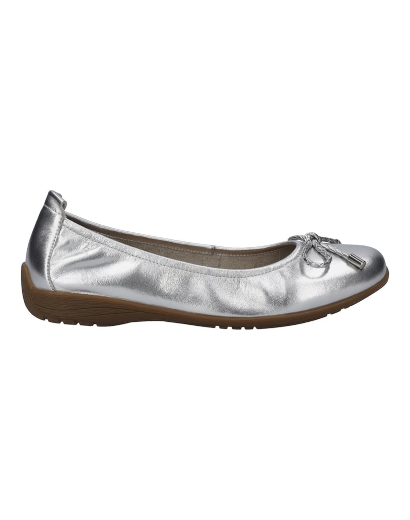 JOSEF-SEIBEL-JOSEF-SEIBEL-Fenja-09-|-Ballerina-für-Damen-|-Grau-silber
