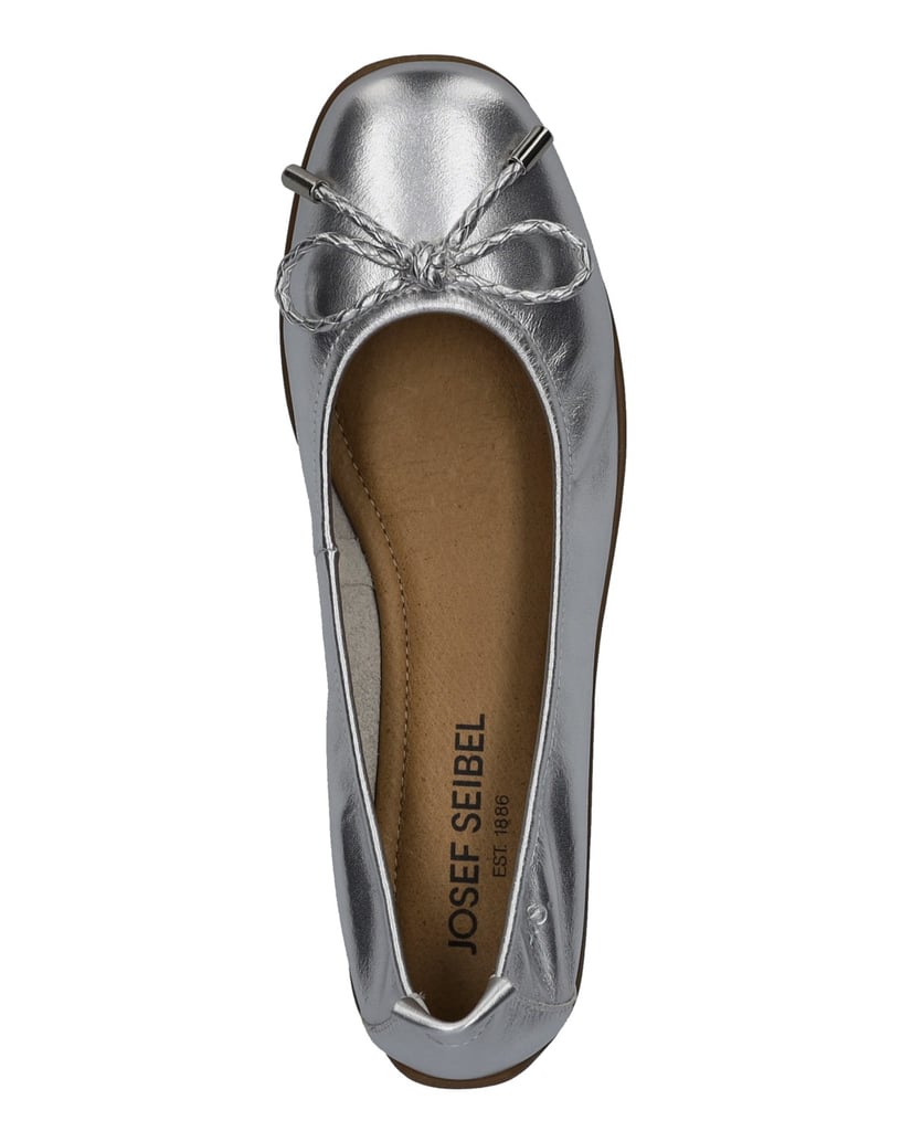 JOSEF-SEIBEL-JOSEF-SEIBEL-Fenja-09-|-Ballerina-für-Damen-|-Grau-silber