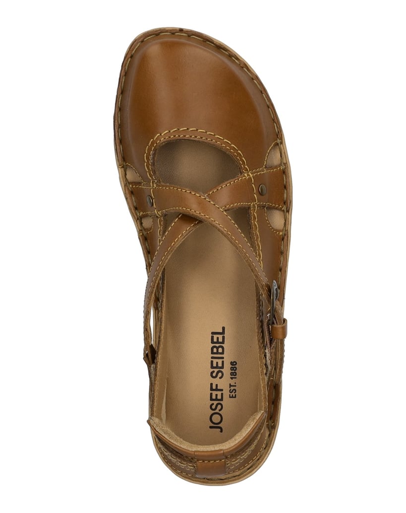 JOSEF-SEIBEL-JOSEF-SEIBEL-Rosalie-13-|-Sandale-für-Damen-|-Braun-cognac
