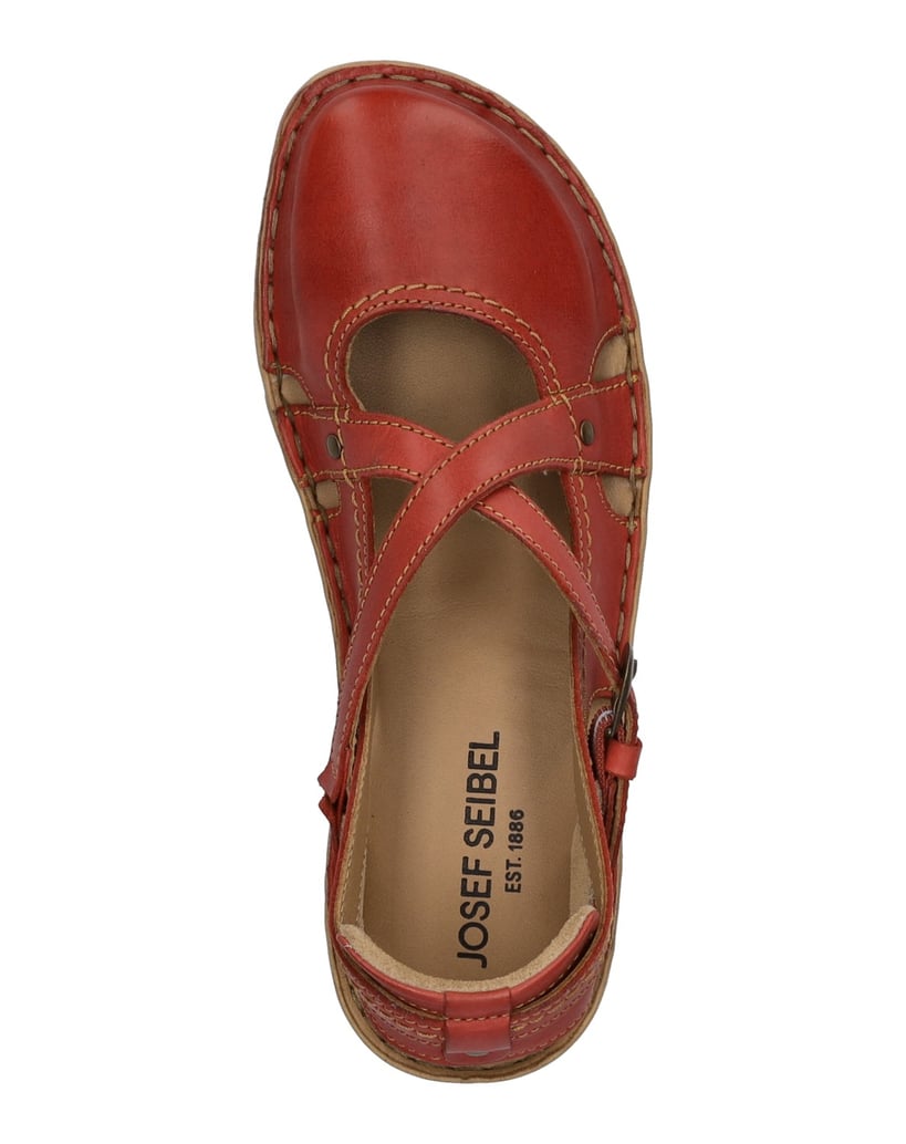 JOSEF-SEIBEL-JOSEF-SEIBEL-Rosalie-13-|-Sandale-für-Damen-|-Rot-rot