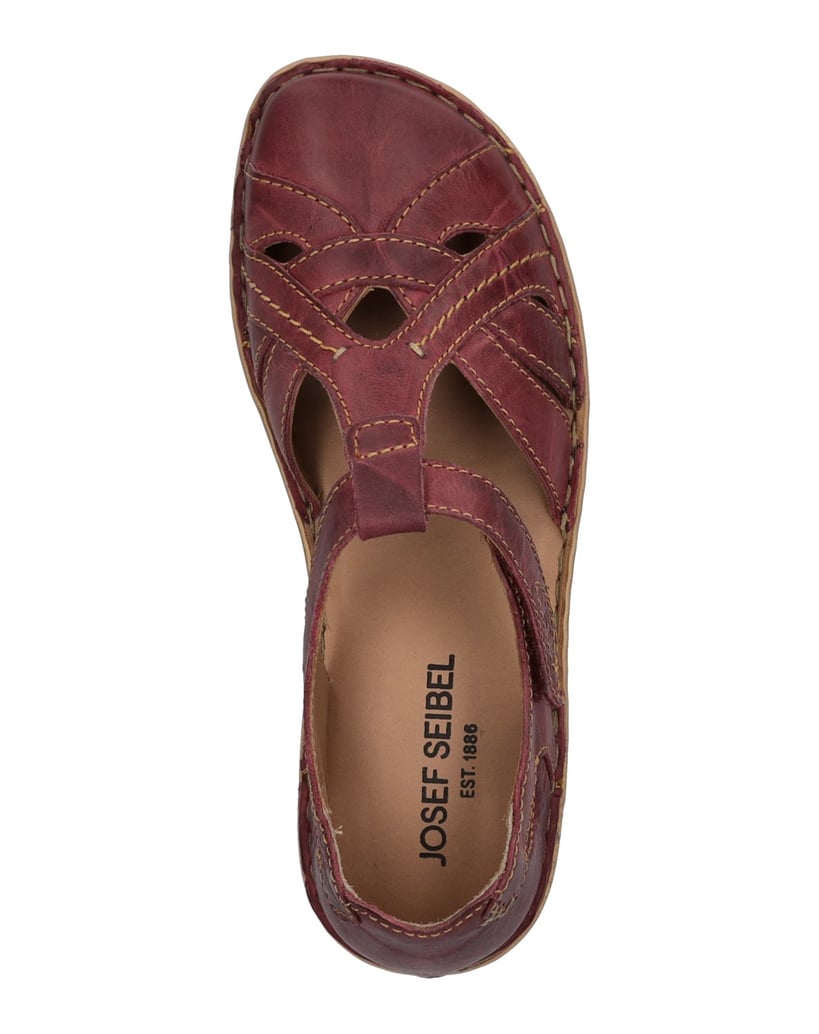 JOSEF-SEIBEL-JOSEF-SEIBEL-Rosalie-29-|-Sandale-für-Damen-|-Rot-lila