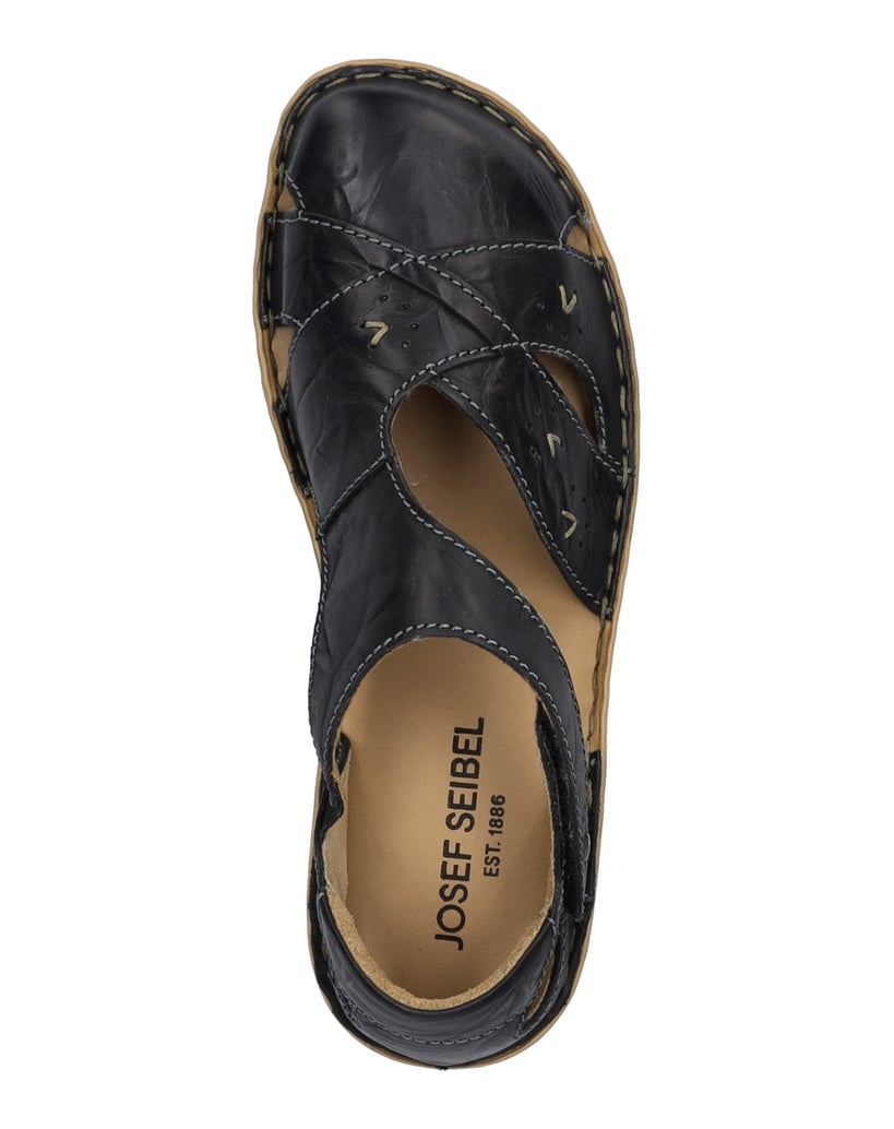JOSEF-SEIBEL-JOSEF-SEIBEL-Rosalie-03-|-Sandale-für-Damen-|-Schwarz-schwarz