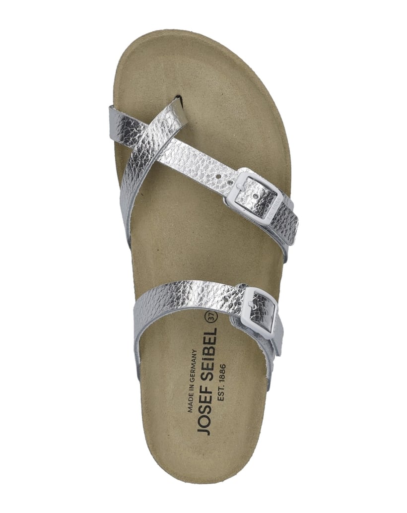JOSEF-SEIBEL-JOSEF-SEIBEL-Hermine-13-|-Sandale-für-Damen-|-Grau-silber