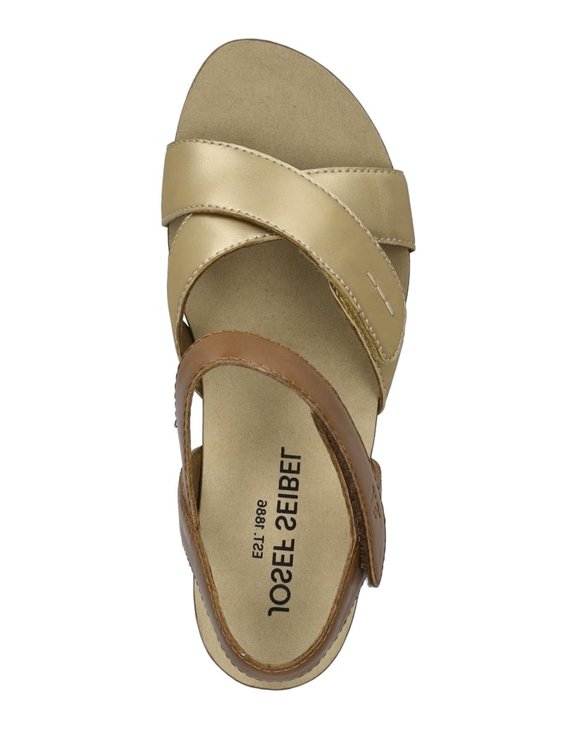 JOSEF-SEIBEL-JOSEF-SEIBEL-Grace-01-|-Sandale-für-Damen-|-Gelb-gold