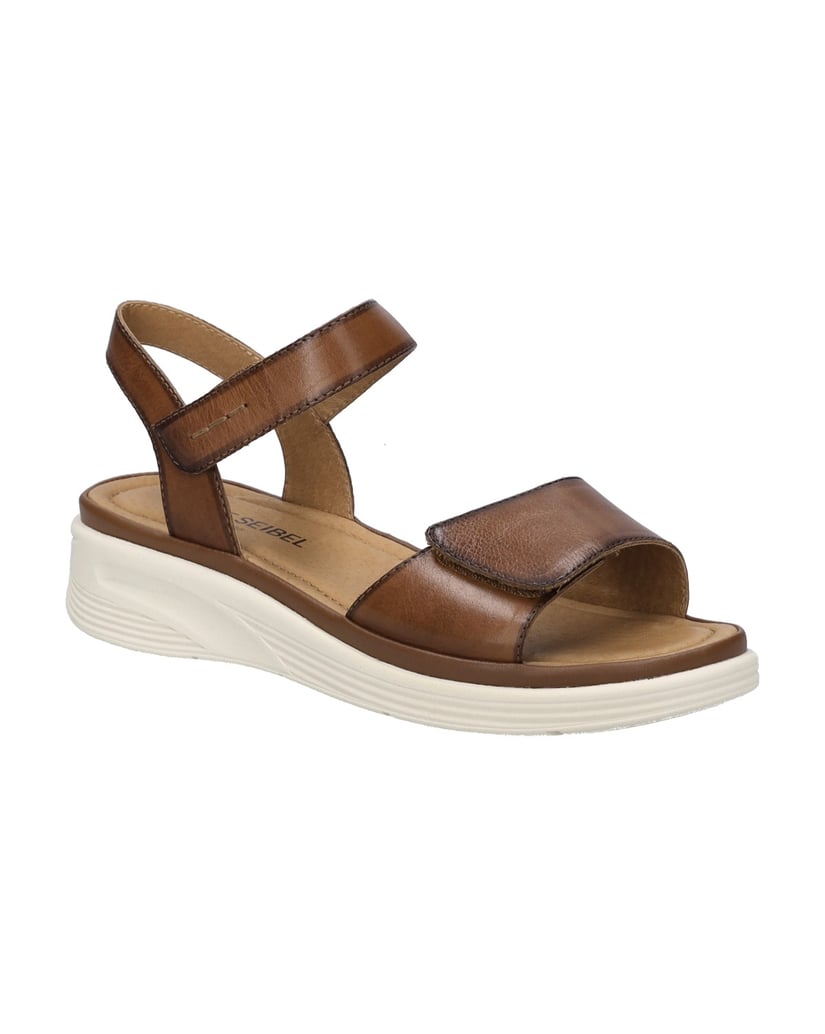 JOSEF-SEIBEL-JOSEF-SEIBEL-Sevran-01-|-Sandale-für-Damen-|-Braun-cognac