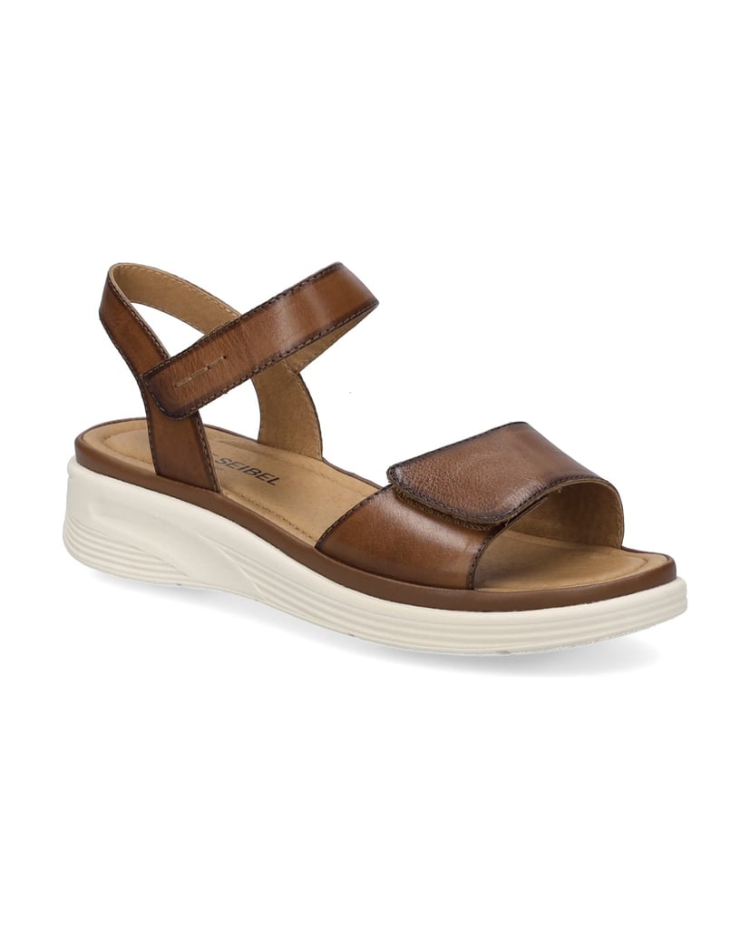 JOSEF-SEIBEL-JOSEF-SEIBEL-Sevran-01-|-Sandale-für-Damen-|-Braun-cognac