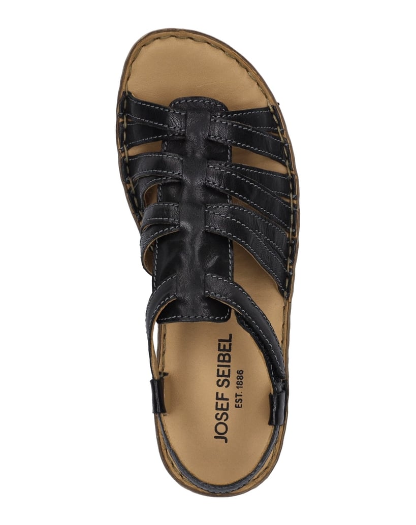 JOSEF-SEIBEL-JOSEF-SEIBEL-Ivy-02-|-Sandale-für-Damen-|-Schwarz-schwarz