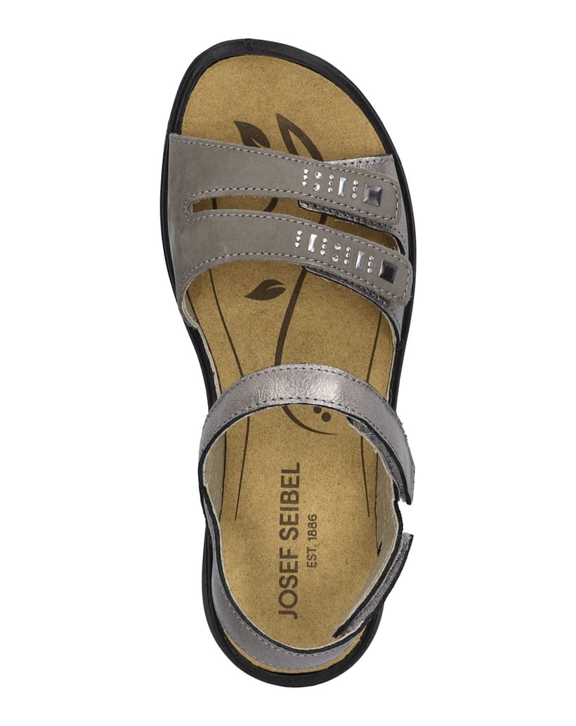 JOSEF-SEIBEL-JOSEF-SEIBEL-Ibiza-86-|-Sandale-für-Damen-|-Grau-grau