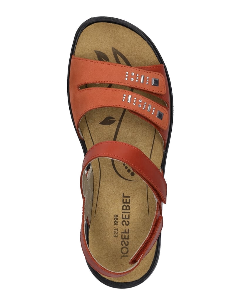 JOSEF-SEIBEL-JOSEF-SEIBEL-Ibiza-86-|-Sandale-für-Damen-|-Rot-rot