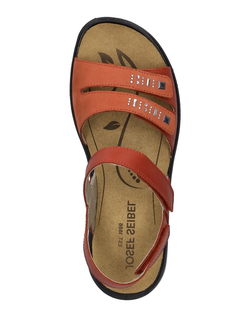 JOSEF-SEIBEL-JOSEF-SEIBEL-Ibiza-86-|-Sandale-für-Damen-|-Rot-rot