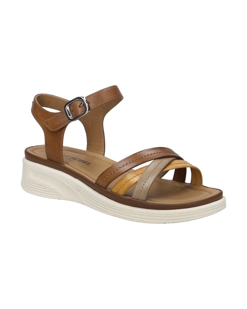 JOSEF-SEIBEL-JOSEF-SEIBEL-Sevran-02-|-Sandale-für-Damen-|-Braun-cognac