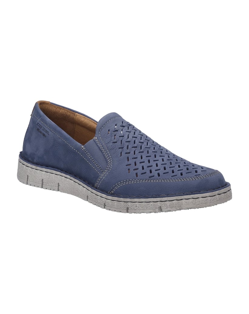 JOSEF-SEIBEL-JOSEF-SEIBEL-Ruben-27-|-Slipper-für-Herren-|-Blau-grau