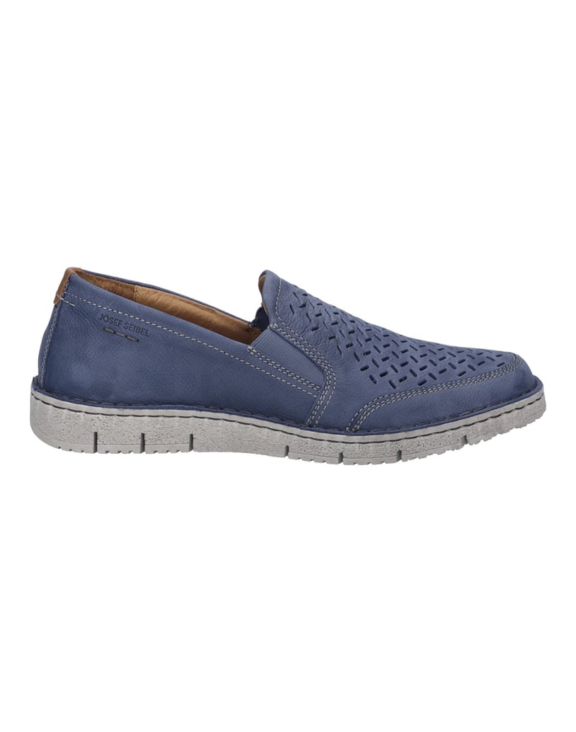 JOSEF-SEIBEL-JOSEF-SEIBEL-Ruben-27-|-Slipper-für-Herren-|-Blau-grau