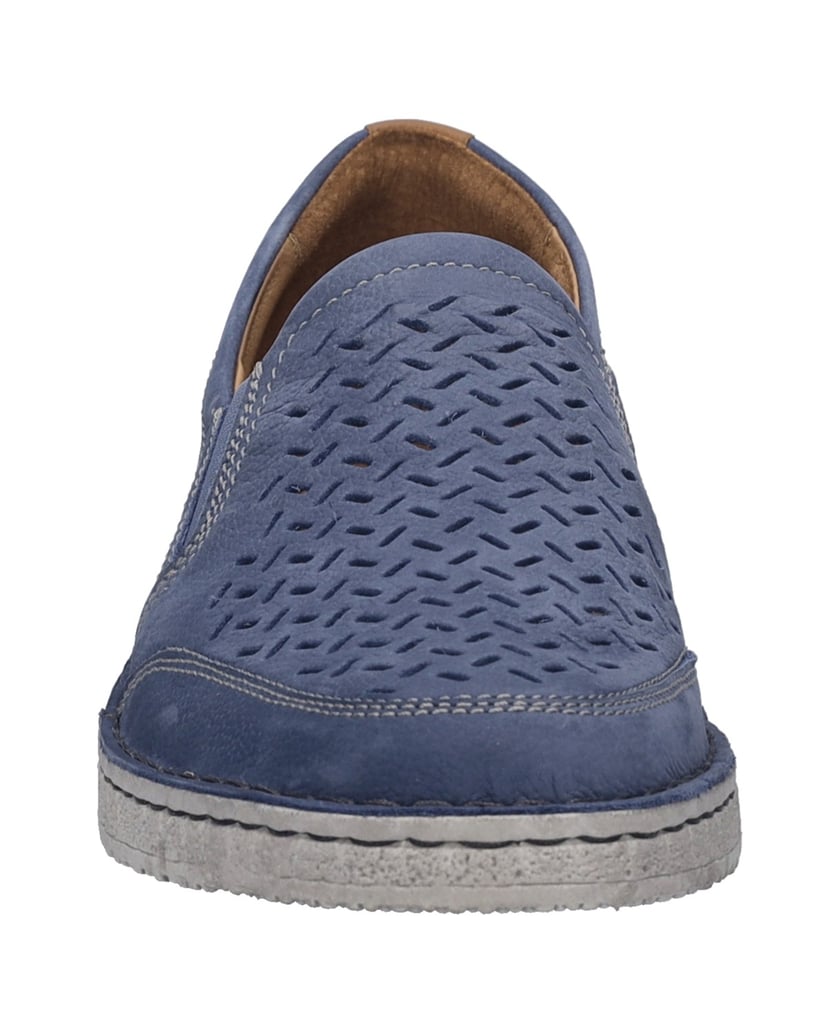 JOSEF-SEIBEL-JOSEF-SEIBEL-Ruben-27-|-Slipper-für-Herren-|-Blau-grau