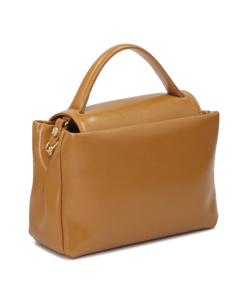 Kazar-Hellbraune-Leder-Kofferhandtasche-camel