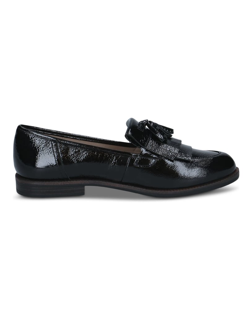 Caprice-Slipper-schwarz
