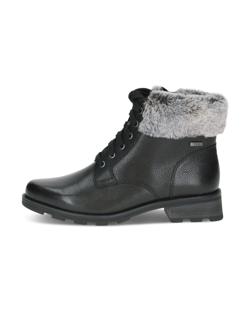 Caprice-Stiefelette-schwarz