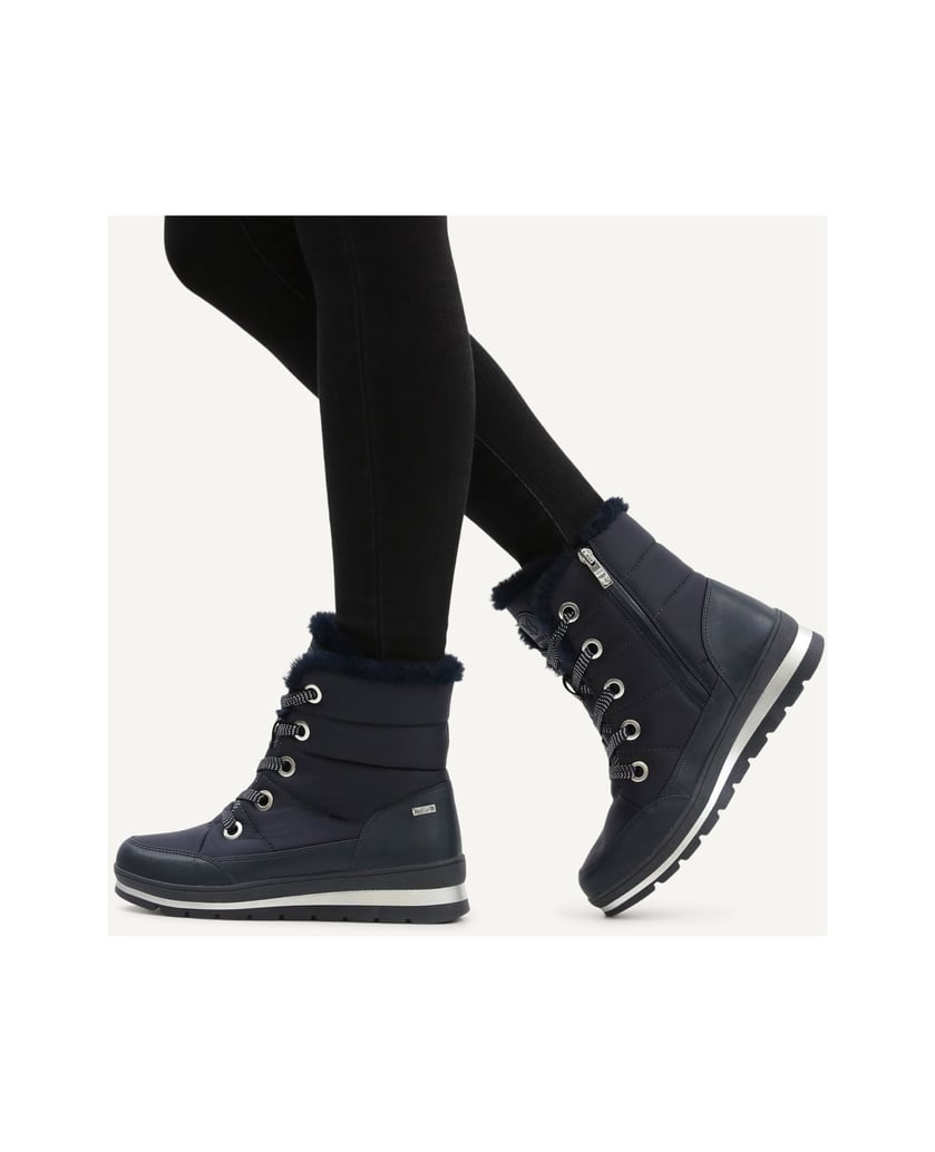 Caprice-Stiefelette-blau