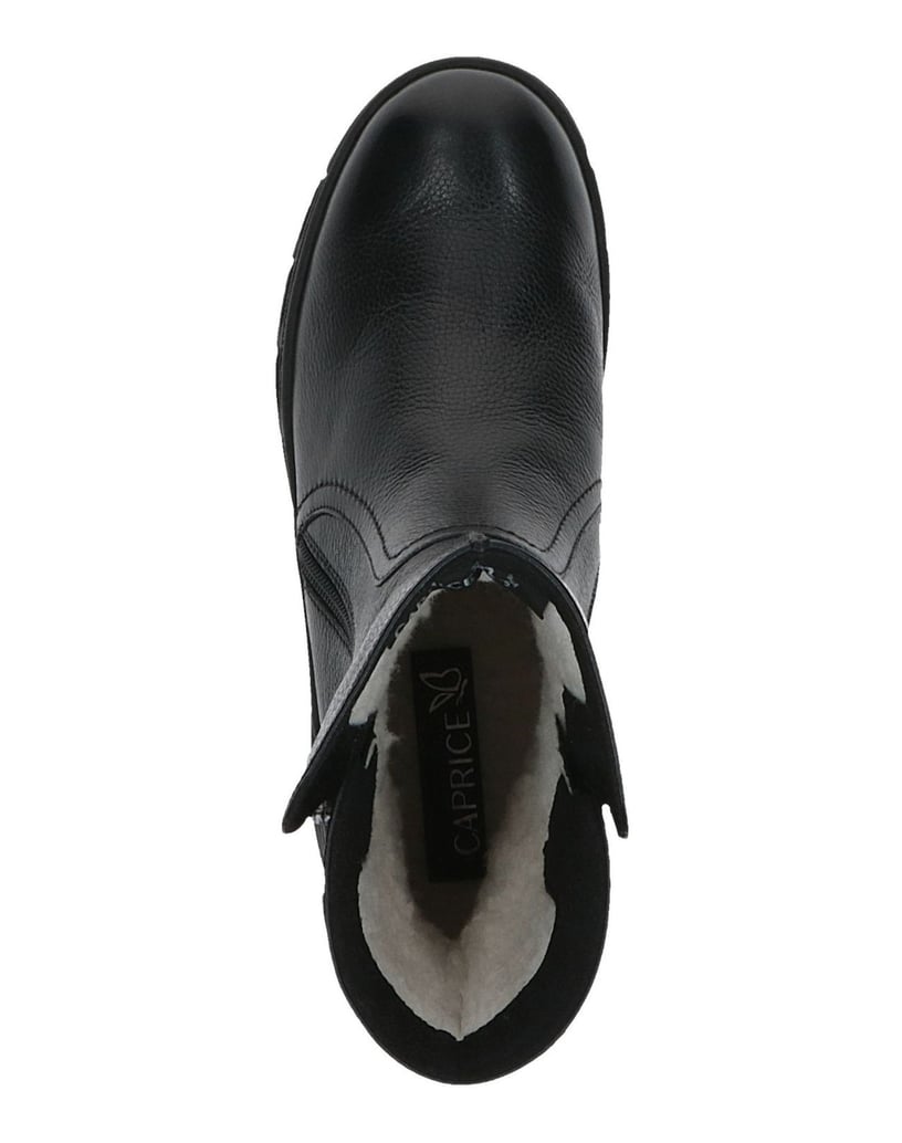 Caprice-Stiefelette-schwarz