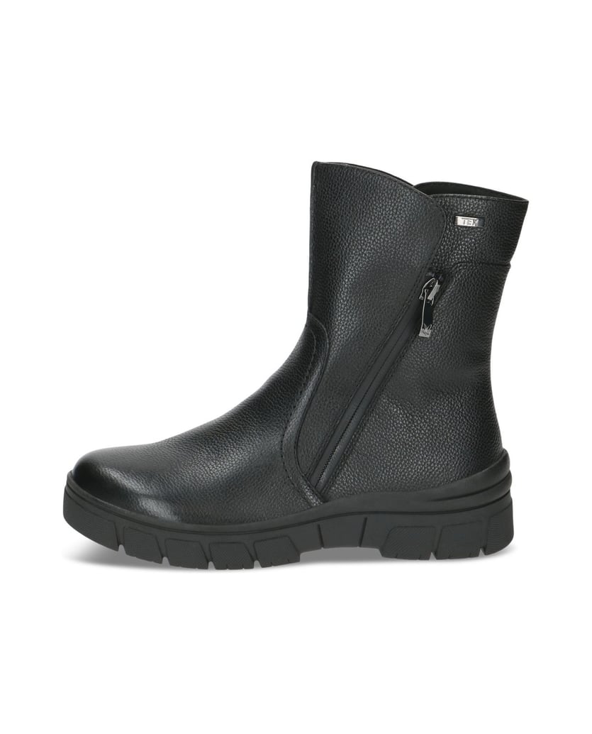 Caprice-Stiefelette-schwarz