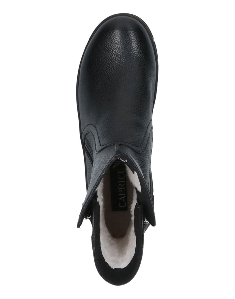 Caprice-Stiefelette-schwarz