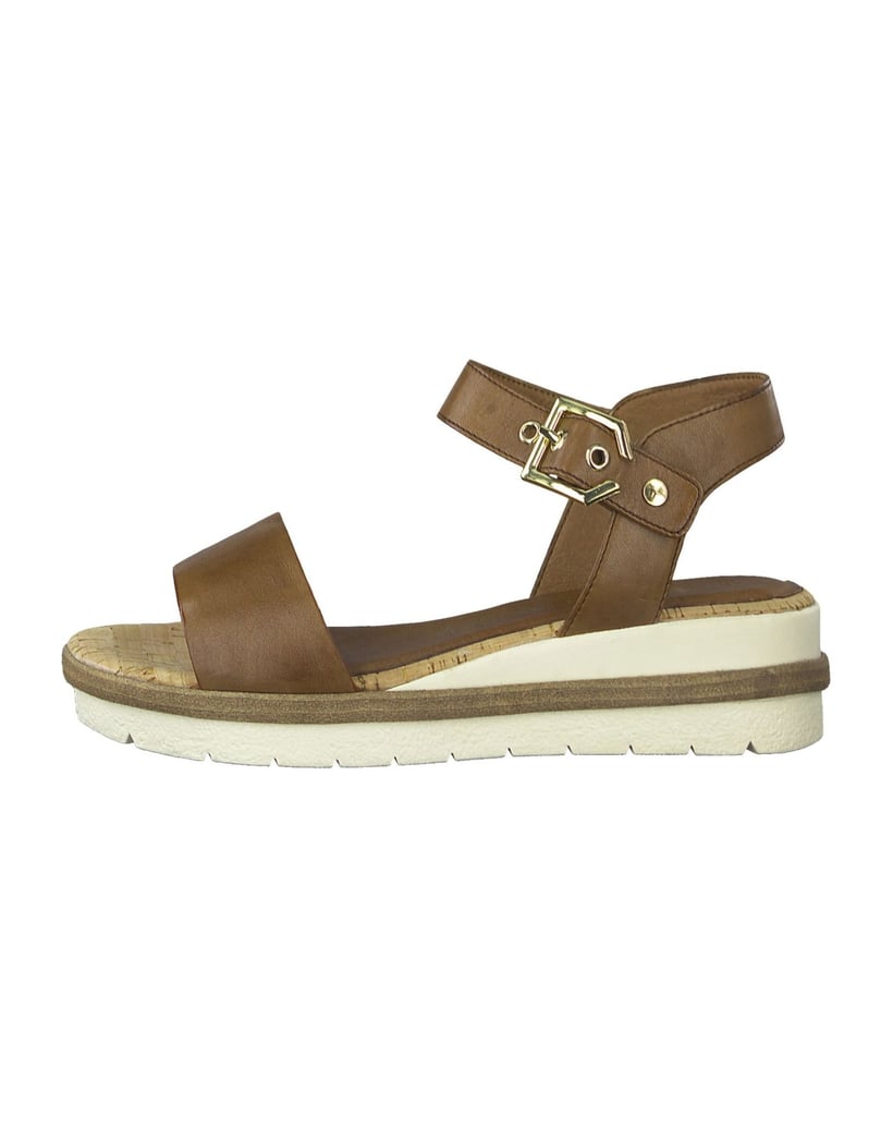 TAMARIS-Sandalette-braun