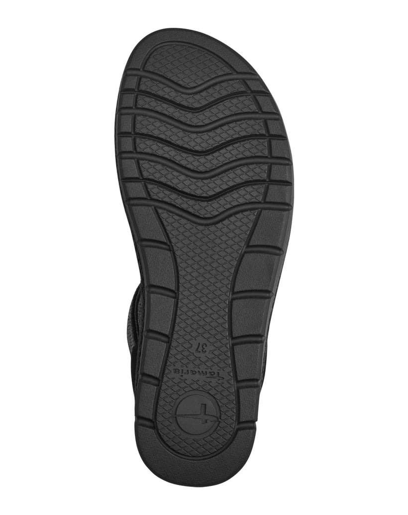 TAMARIS-Sandalette-schwarz