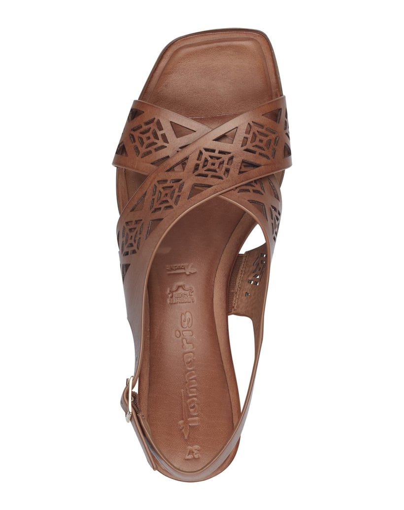 TAMARIS-Sandalette-braun