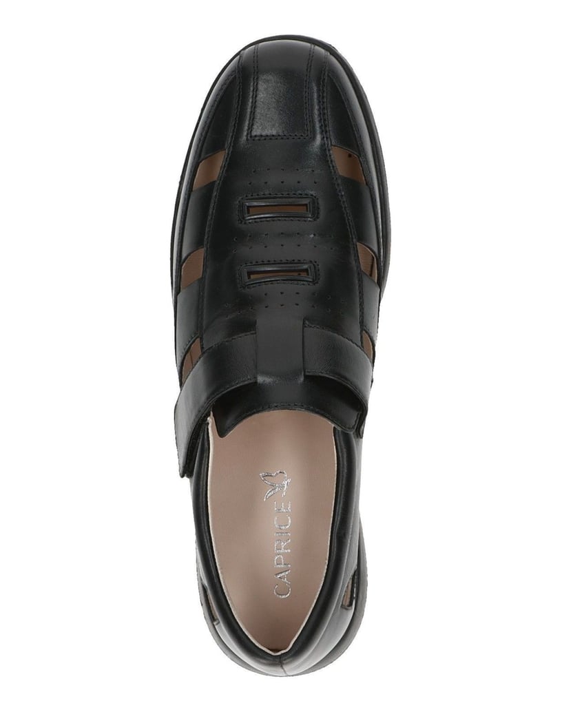 Caprice-Slipper-schwarz