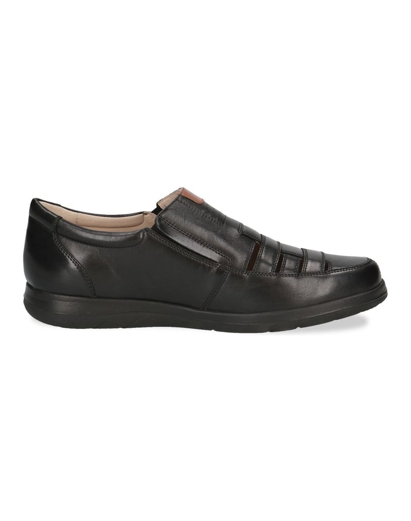 Caprice-Slipper-schwarz