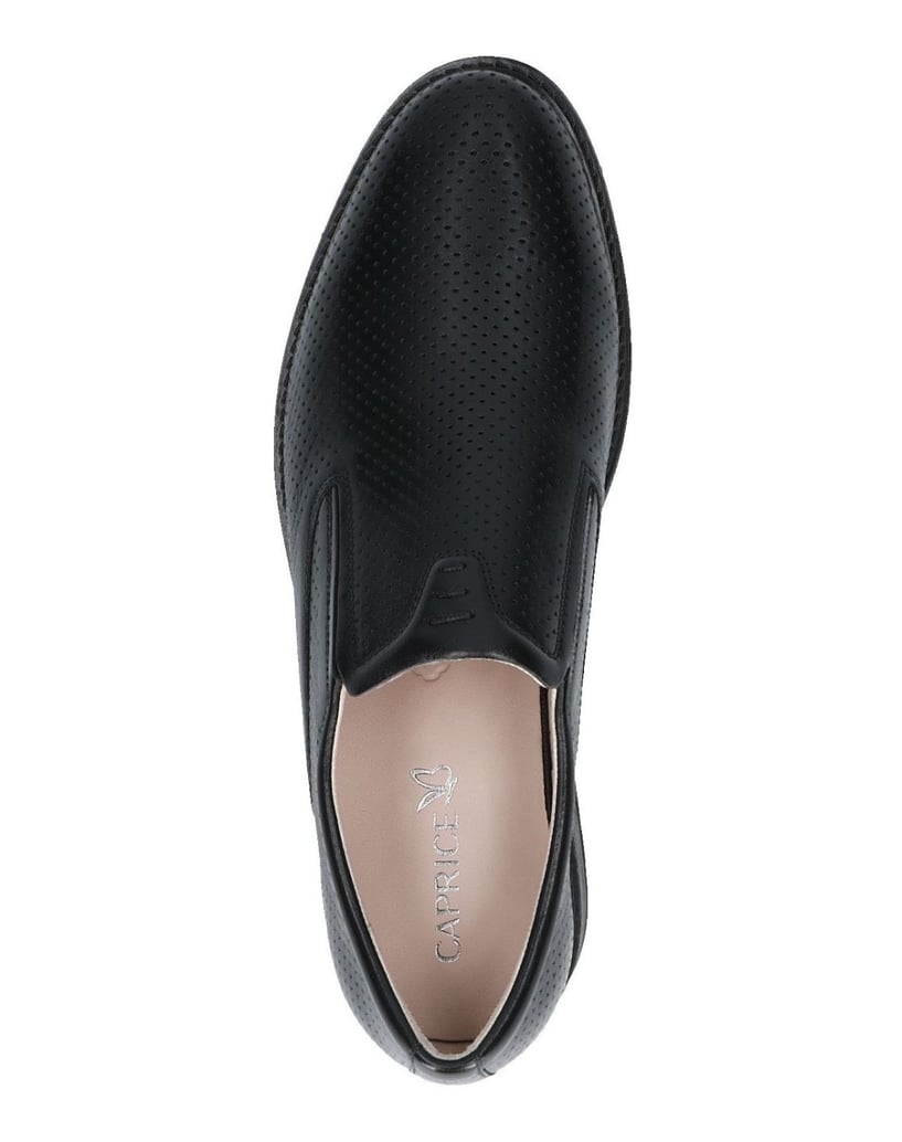 Caprice-Slipper-schwarz