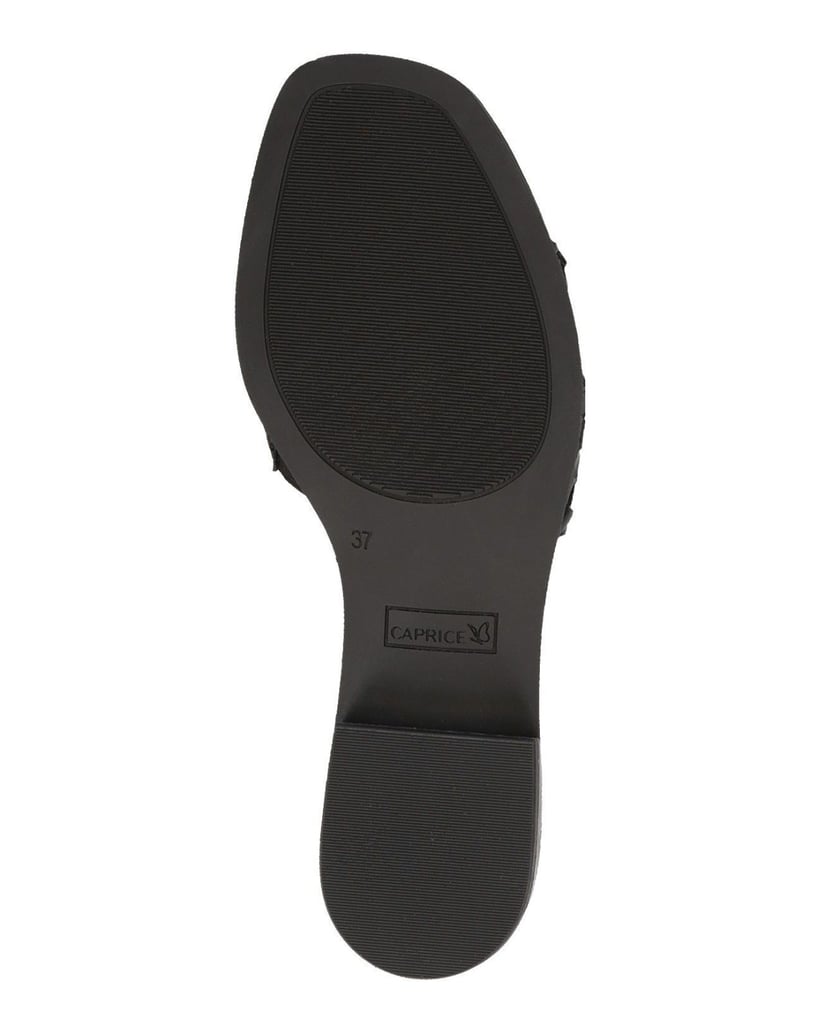 Caprice-Pantolette-schwarz