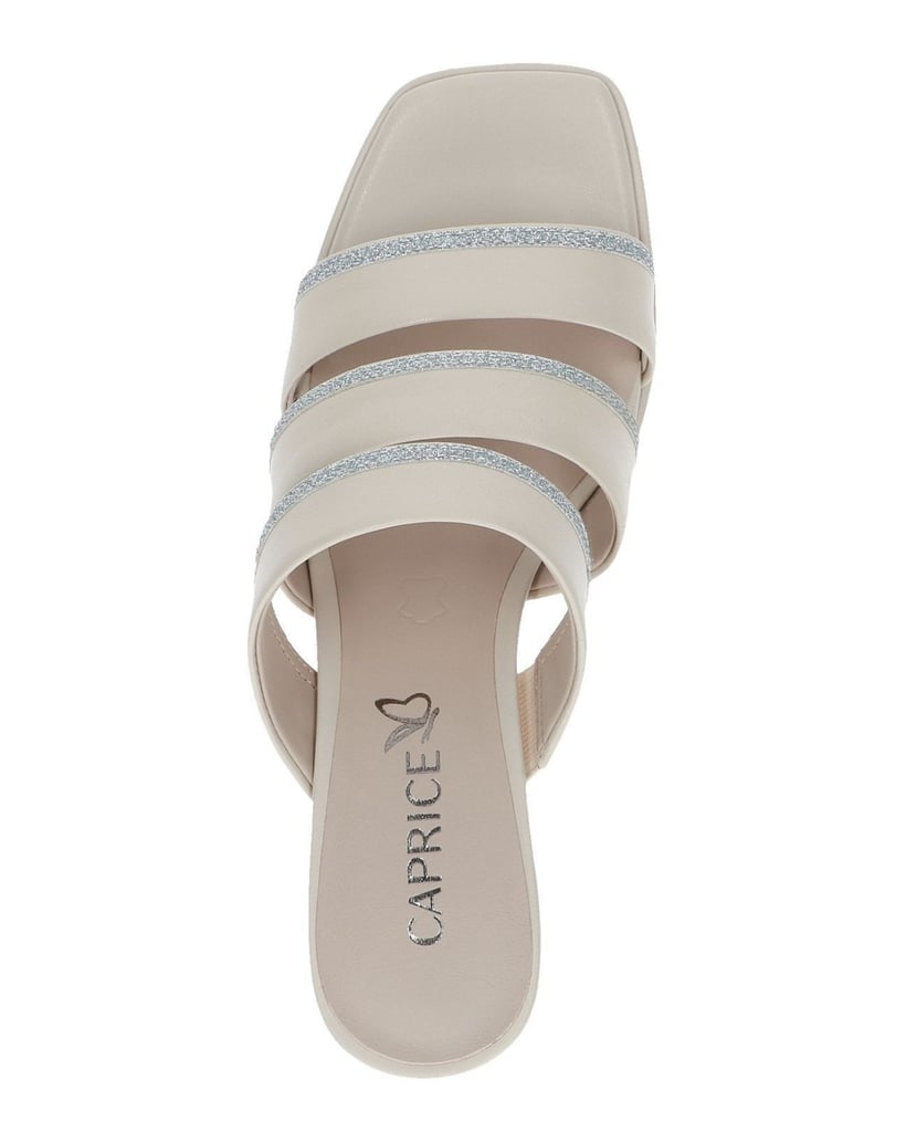 Caprice-Pantolette-weiss