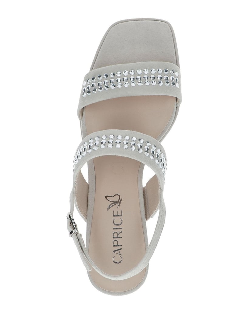 Caprice-Sandalette-grau