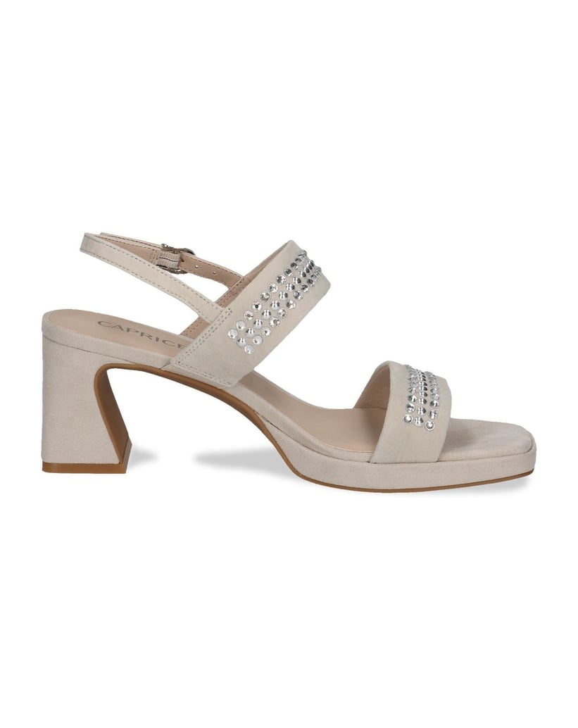 Caprice-Sandalette-grau