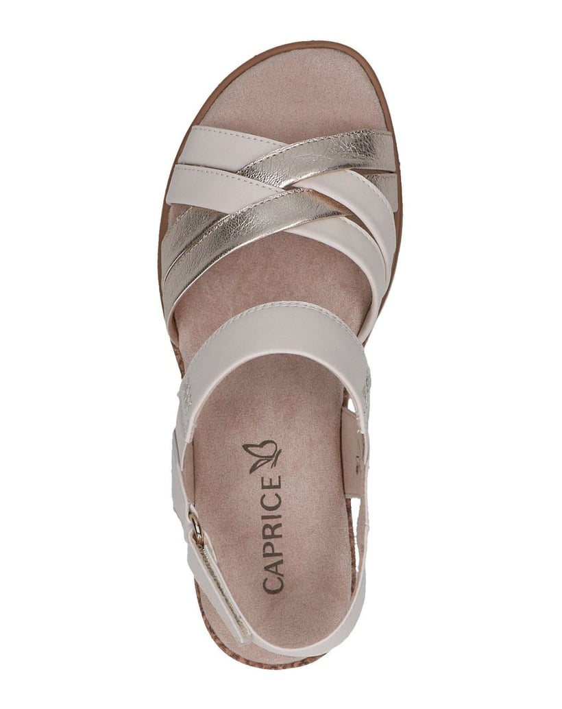 Caprice-Sandalette-weiss