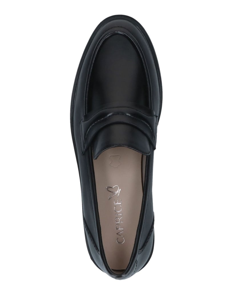 Caprice-Slipper-schwarz