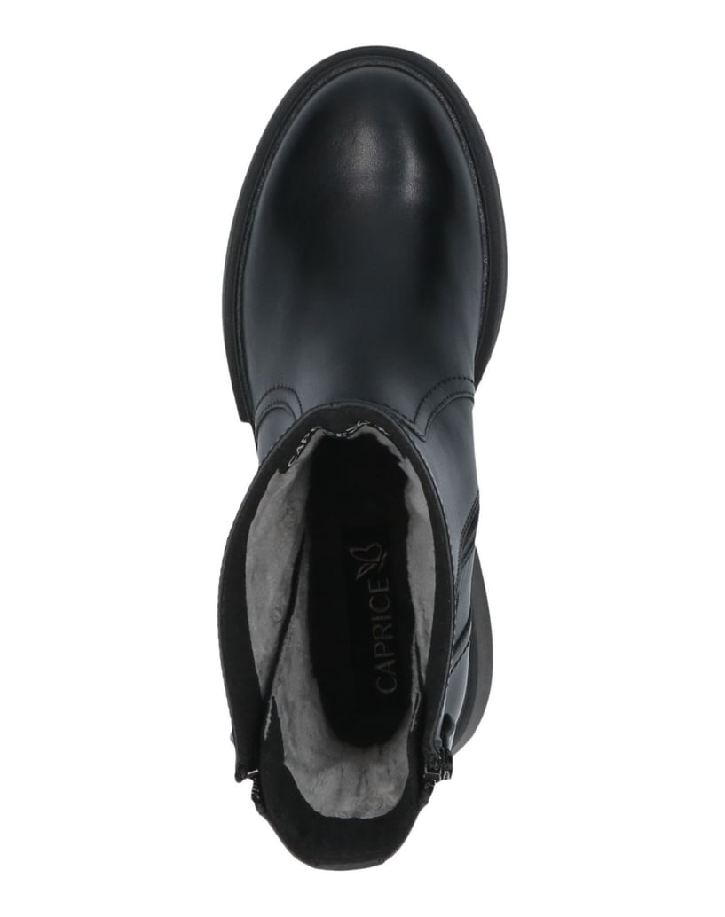 Caprice-Stiefelette-schwarz