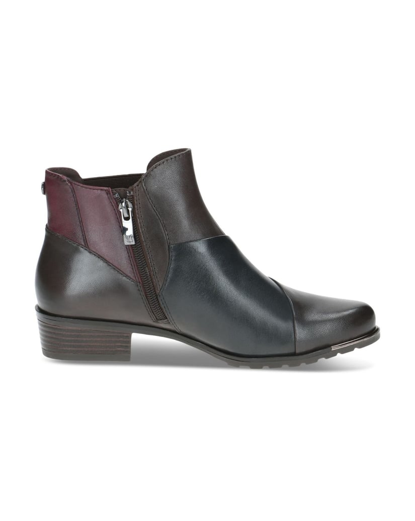 Caprice-Stiefelette-schwarz