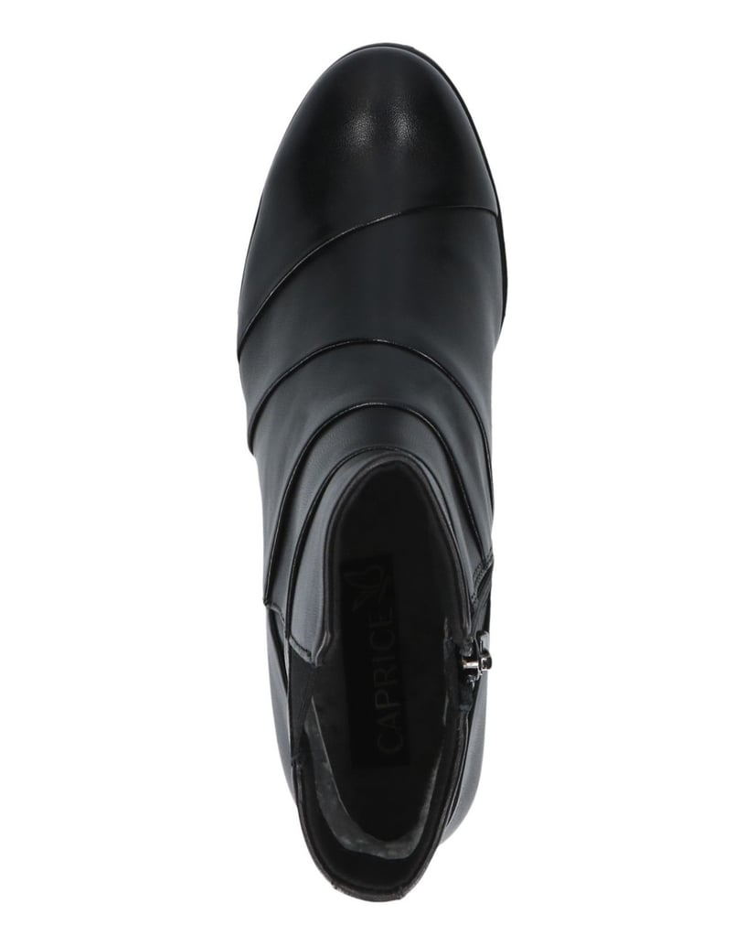 Caprice-Stiefelette-schwarz