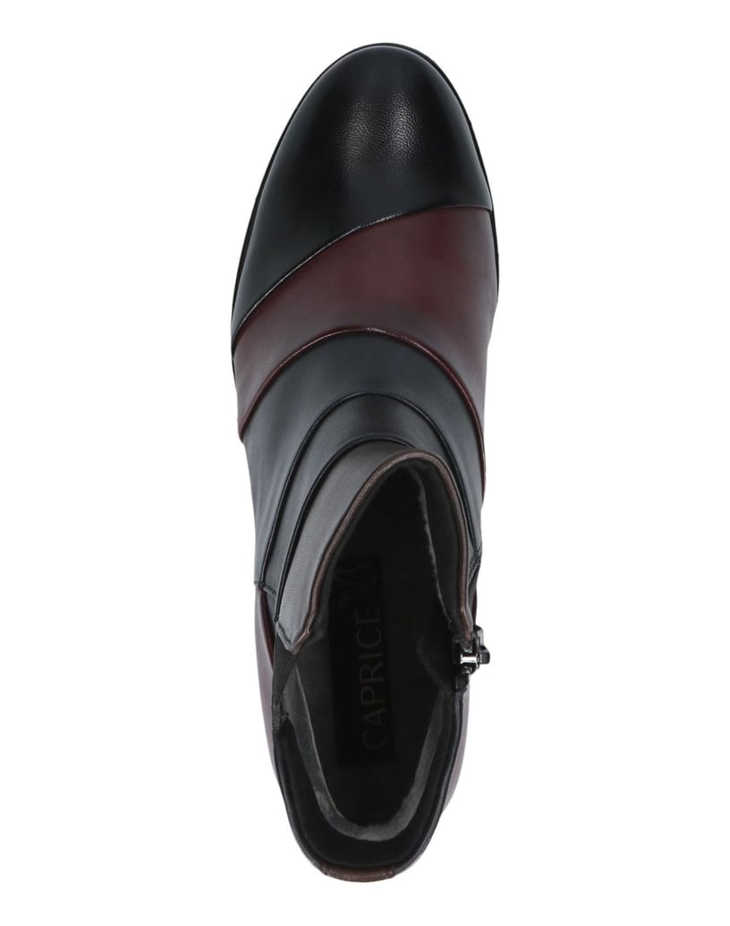 Caprice-Stiefelette-schwarz